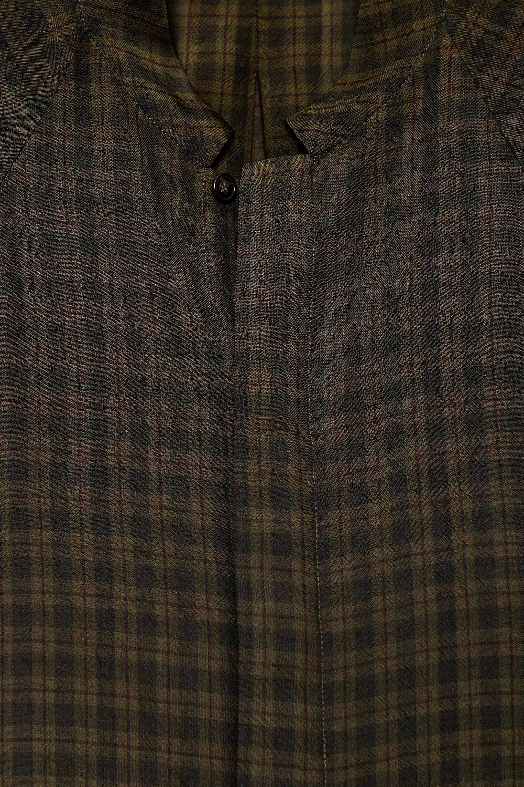 PLAID SHIRT ZW COLLECTION